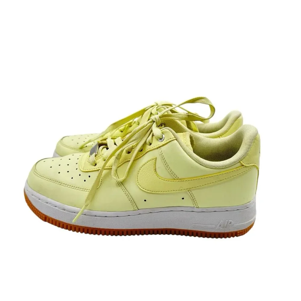 Nike Air Force 1 07 PRM shoes women sz 8 luminous green 896185 302